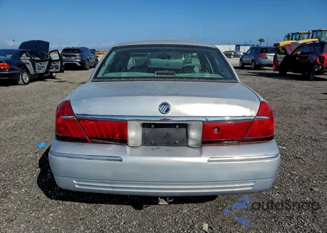 2002 Mercury Grand Marquis Ls из США, поврежденный, VIN 2MEFM75W62X638518